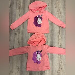 Btween Pink Unicorn Hoodie for Kids Bundle